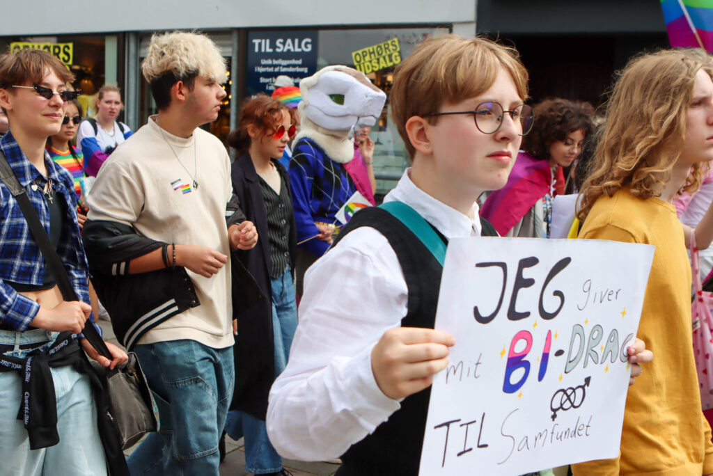 Pride-optog: Foto: Ole Kæhler