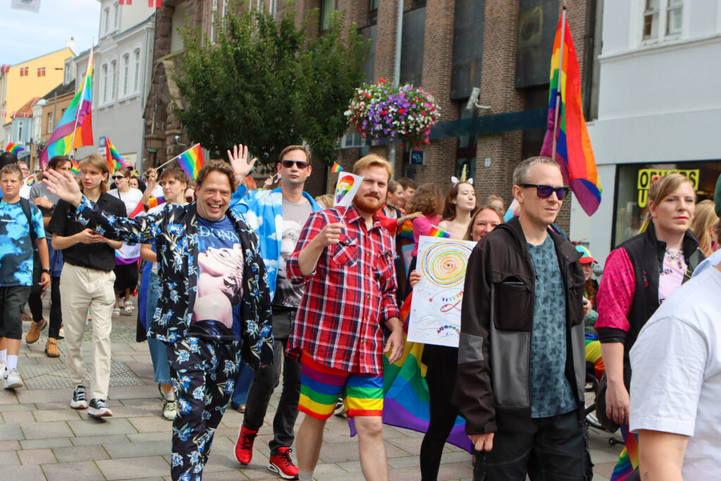 Pride-optog: Foto: Ole Kæhler