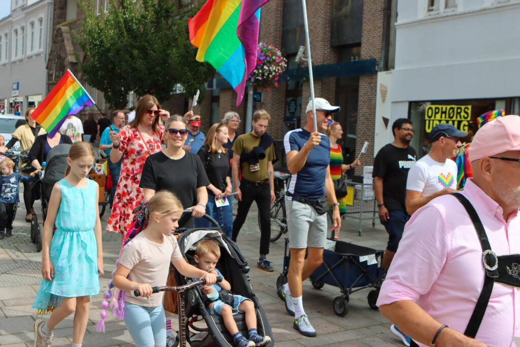 Pride-optog: Foto: Ole Kæhler