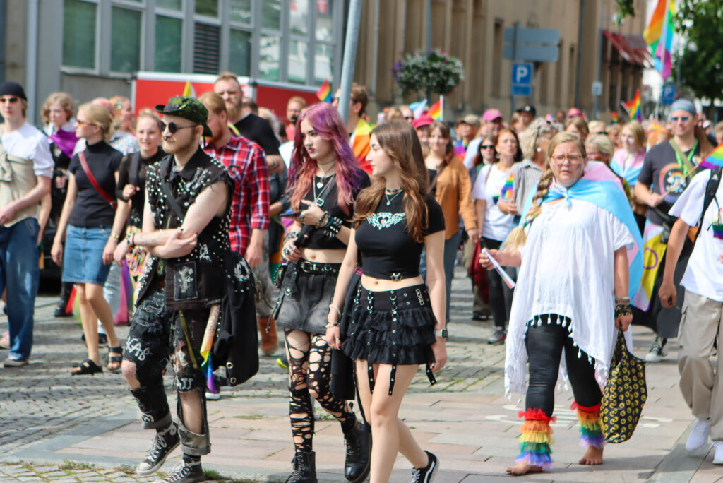 Pride-optog: Foto: Ole Kæhler