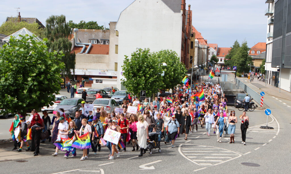 Pride-optog: Foto: Ole Kæhler
