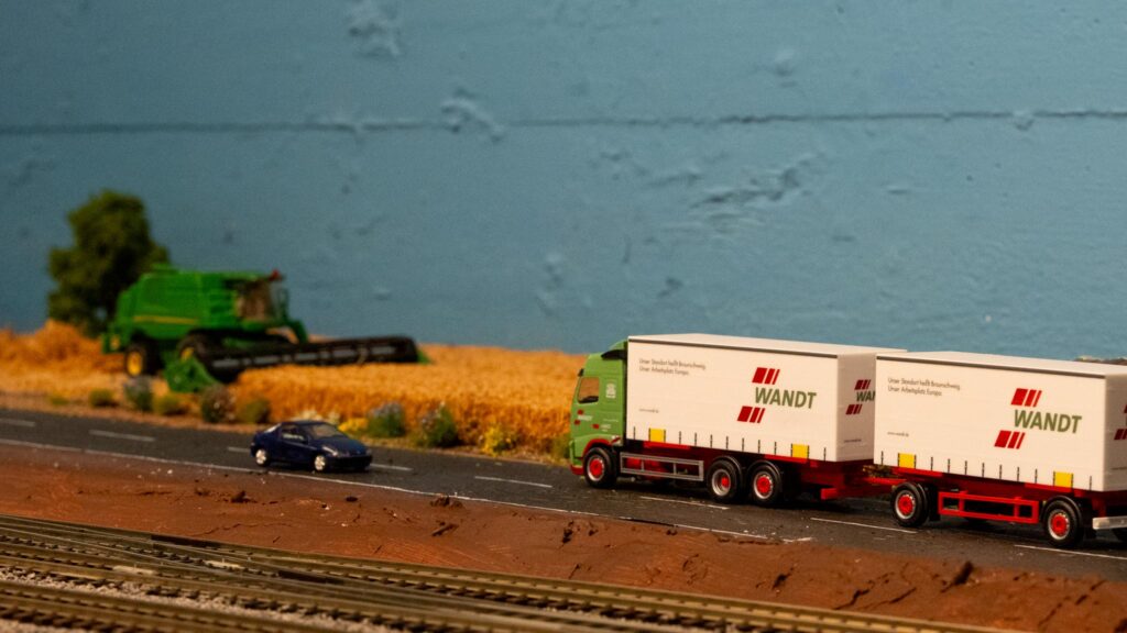 Modeljernbane. Bachs Foto