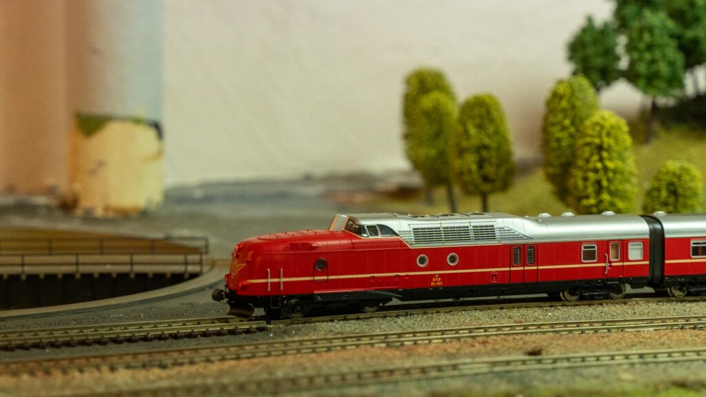 Modeljernbane. Bachs Foto