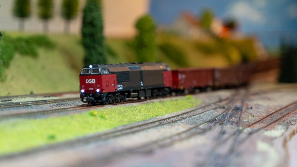 Modeljernbane. Bachs Foto