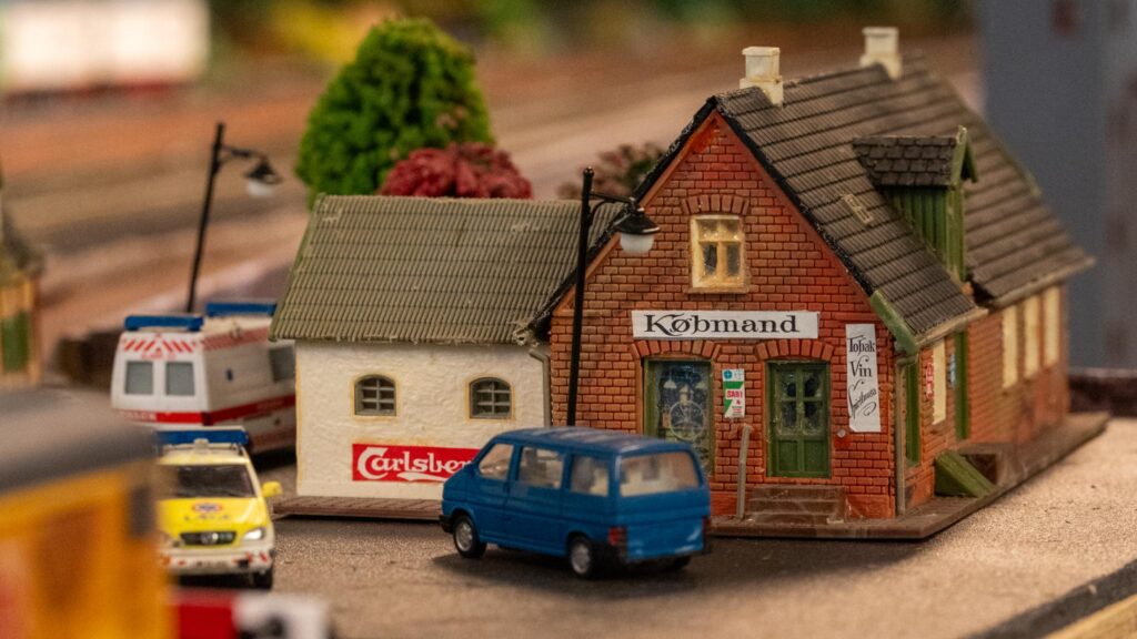 Modeljernbane. Bachs Foto
