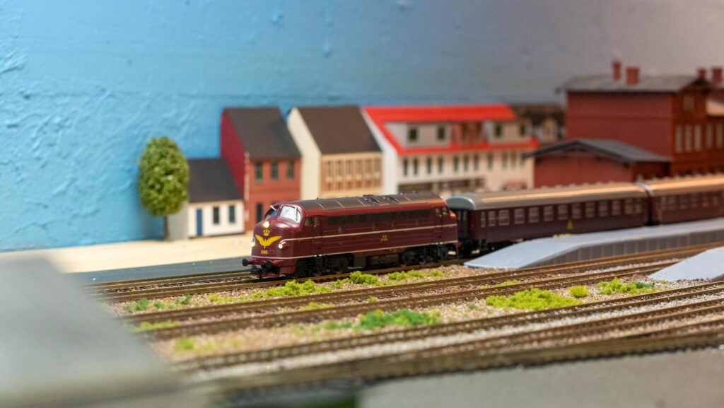 Modeljernbane. Bachs Foto