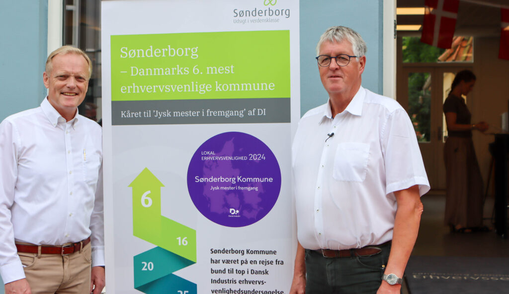 Fremgang fejres. Foto: Ole Kæhler