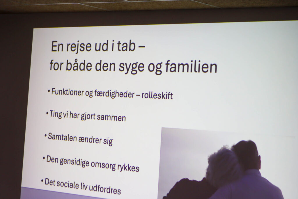 Demensforedrag. Foto: Ole Kæhler