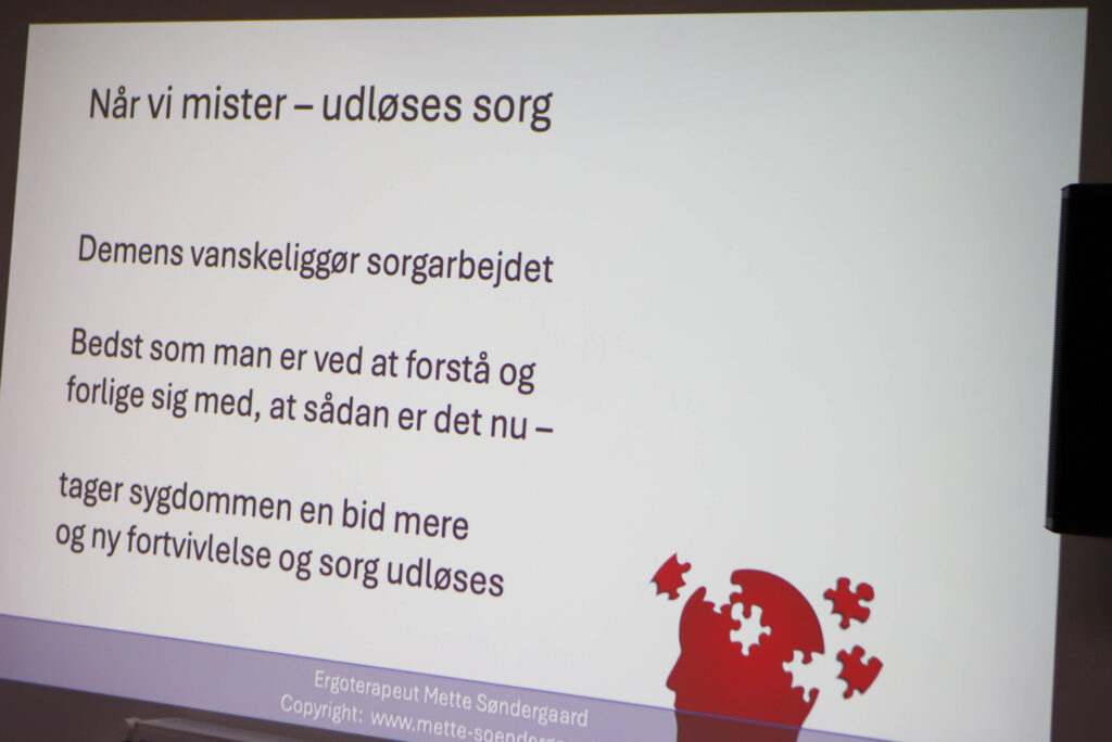 Demensforedrag. Foto: Ole Kæhler