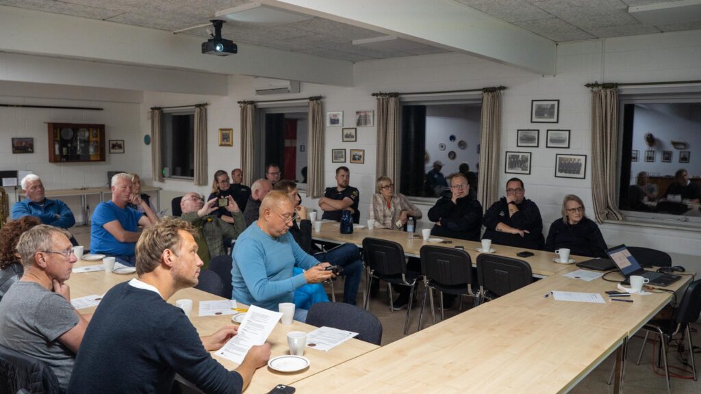 Info-aften. Bachs Foto