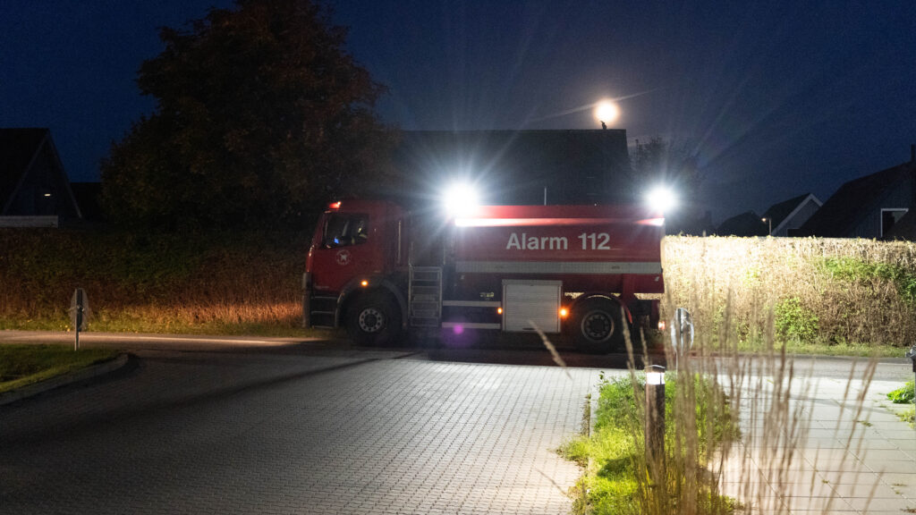 Brandøvelse. Bachs Foto
