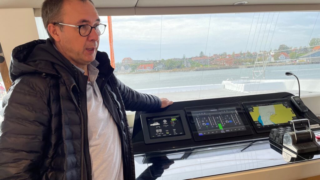 Katamaranen. Foto: Ole Kæhler