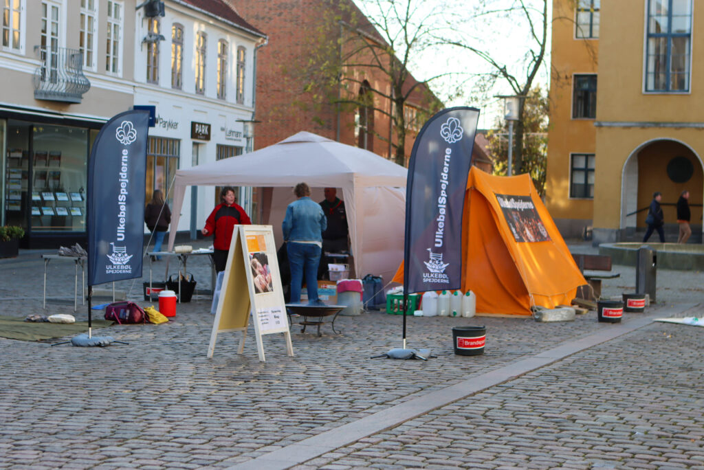 UlkebølSpejderne. Foto: Ole Kæhler