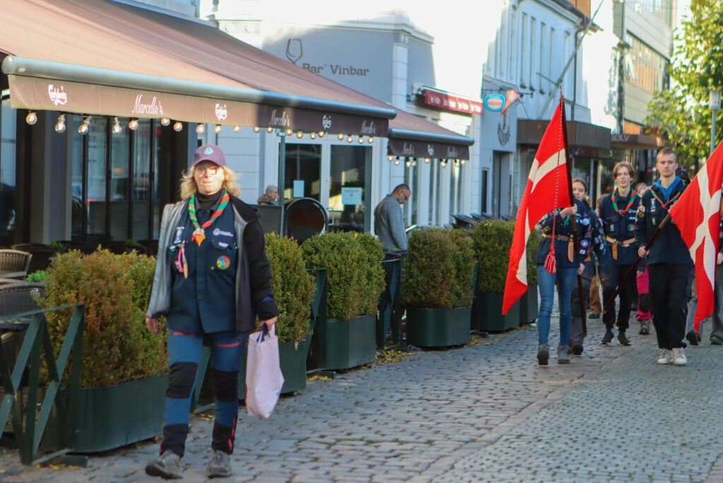 UlkebølSpejderne. Foto: Ole Kæhler