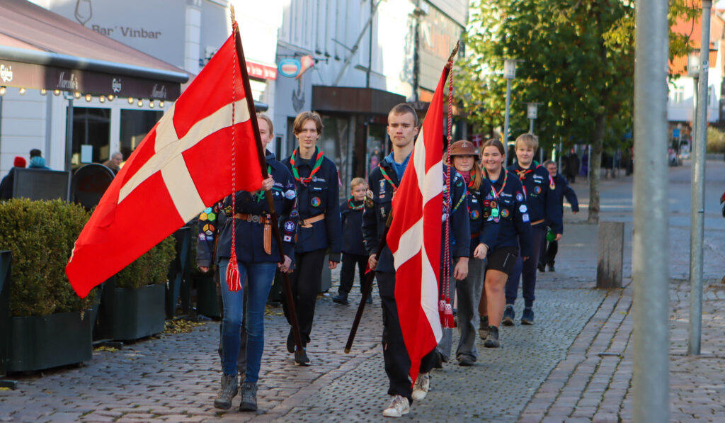 UlkebølSpejderne. Foto: Ole Kæhler