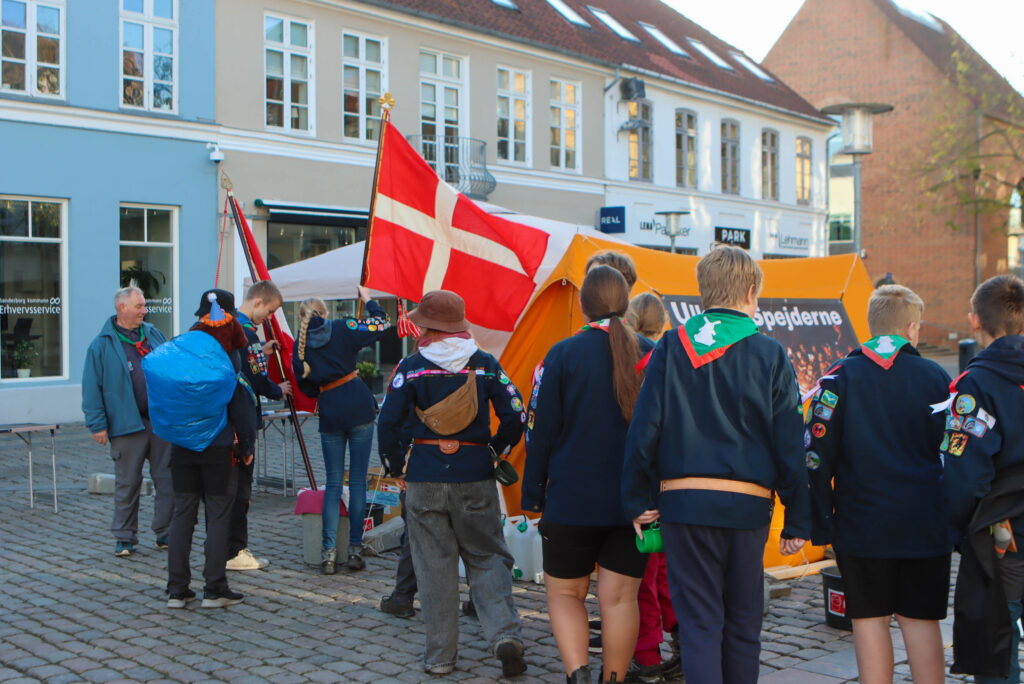 UlkebølSpejderne. Foto: Ole Kæhler