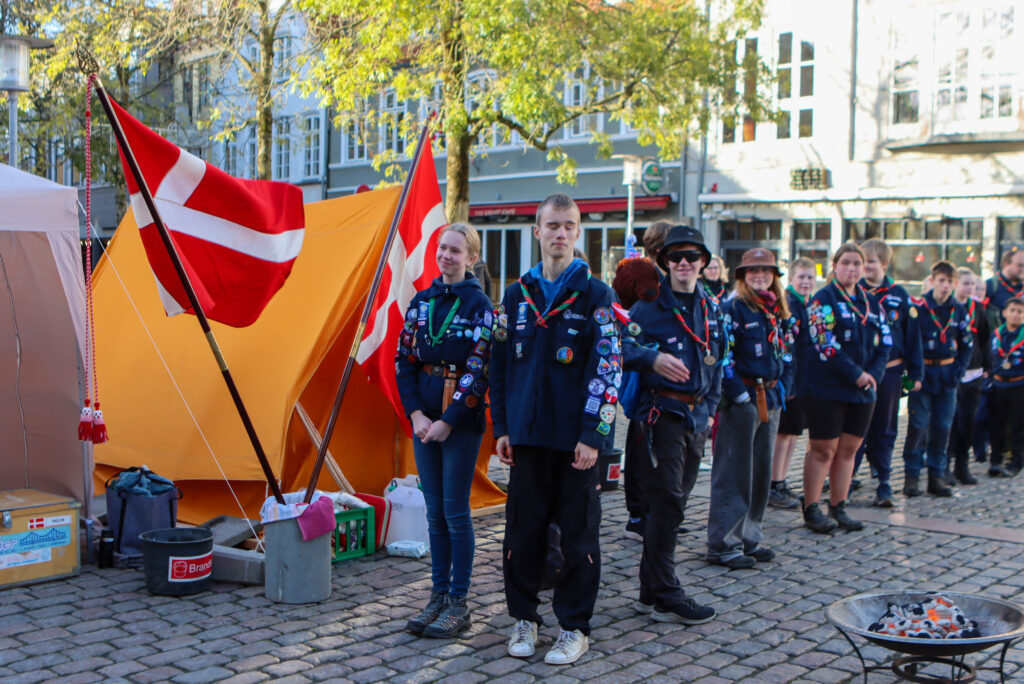UlkebølSpejderne. Foto: Ole Kæhler