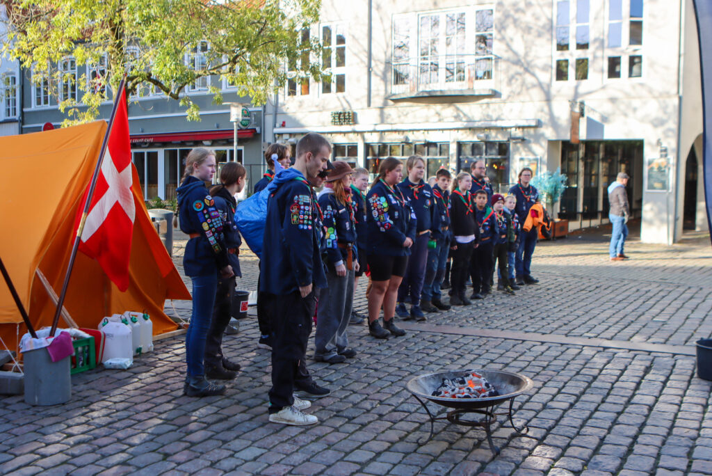 UlkebølSpejderne. Foto: Ole Kæhler