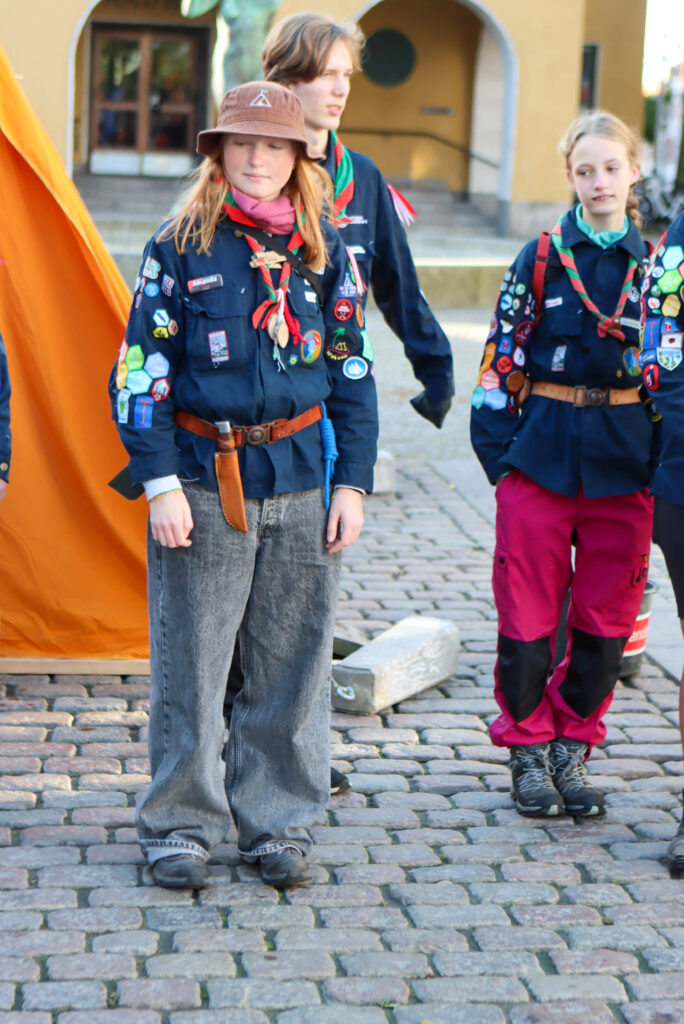 UlkebølSpejderne. Foto: Ole Kæhler