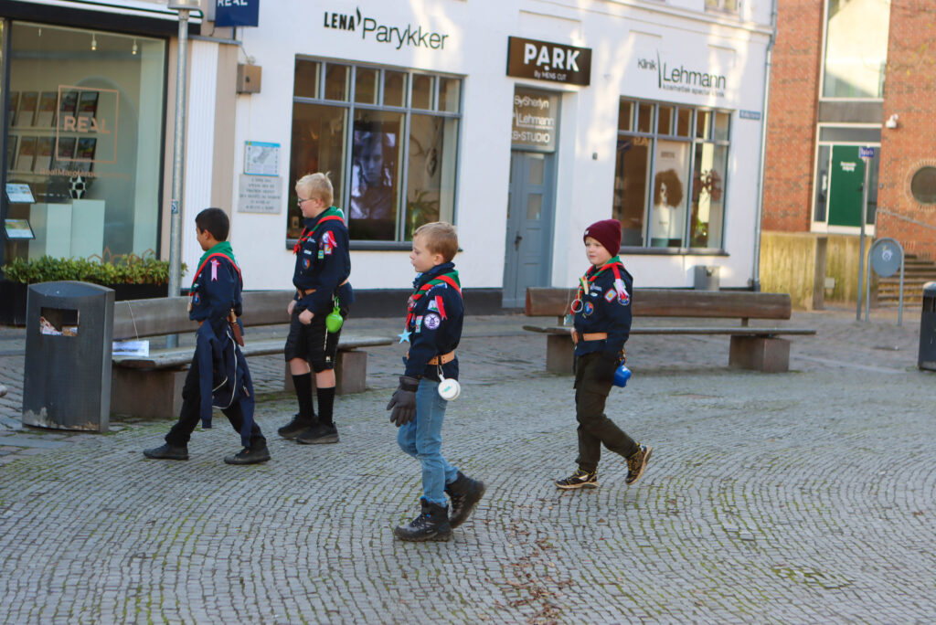 UlkebølSpejderne. Foto: Ole Kæhler