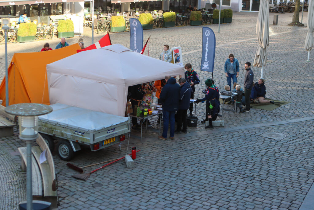 UlkebølSpejderne. Foto: Ole Kæhler