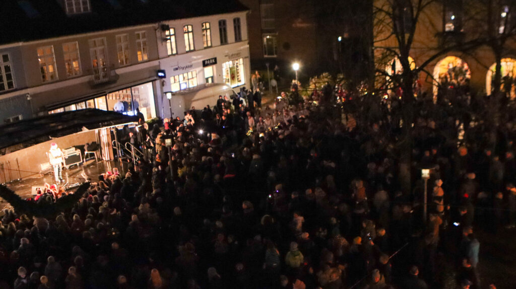 Julelys. Foto: Ole Kæhler