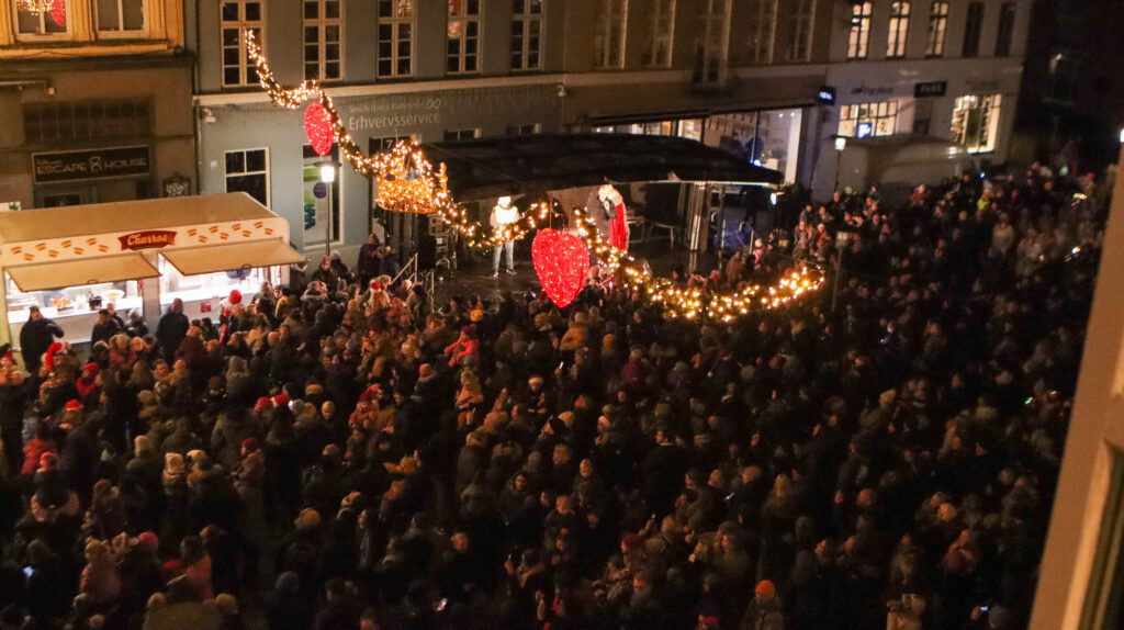 Julelys. Foto: Ole Kæhler