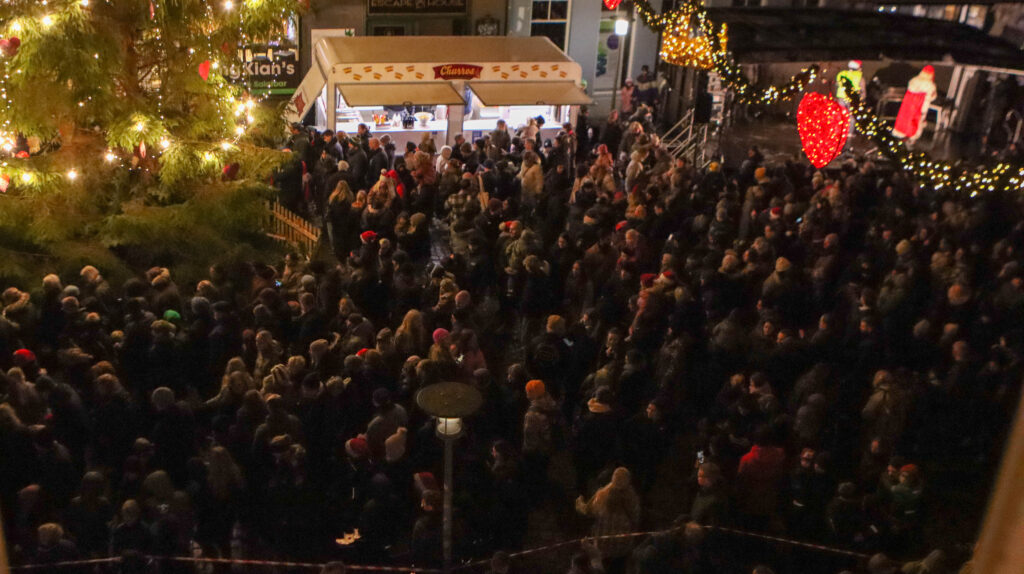 Julelys. Foto: Ole Kæhler