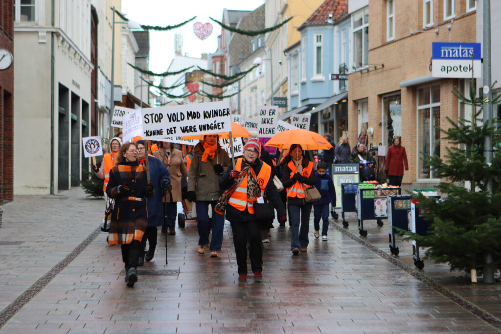 Stop vold mod kvinder: Foto: Ole Kæhler