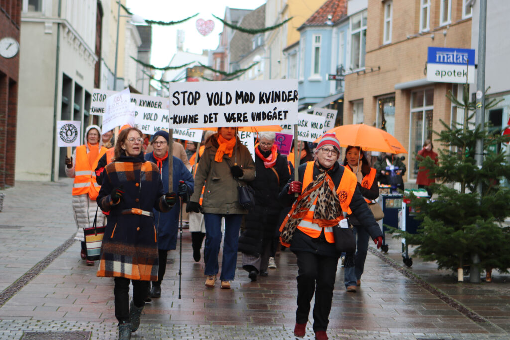 Stop vold mod kvinder: Foto: Ole Kæhler