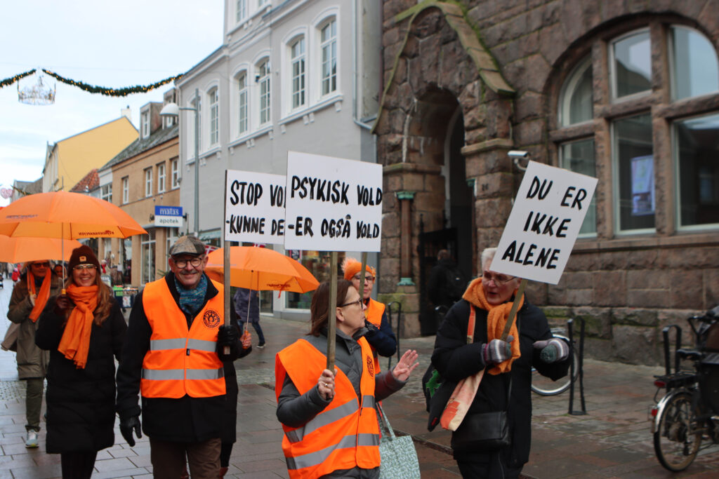Stop vold mod kvinder: Foto: Ole Kæhler