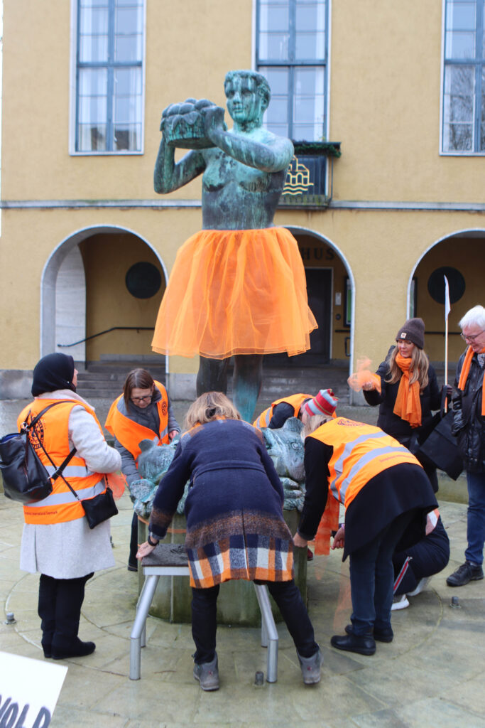 Stop vold mod kvinder: Foto: Ole Kæhler