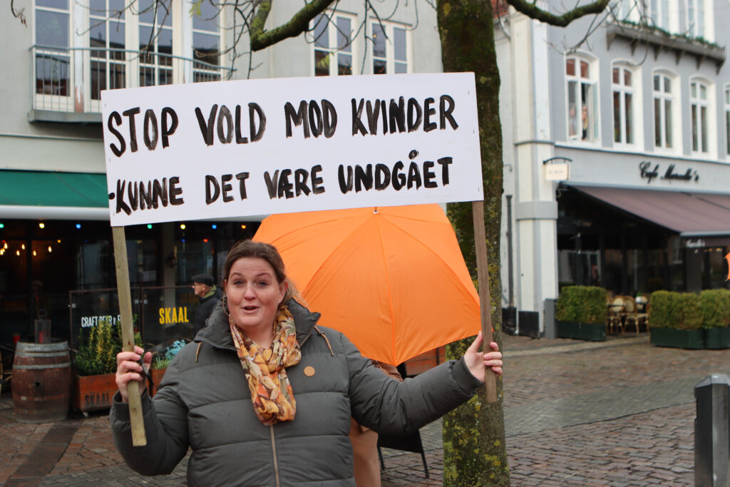 Stop vold mod kvinder: Foto: Ole Kæhler