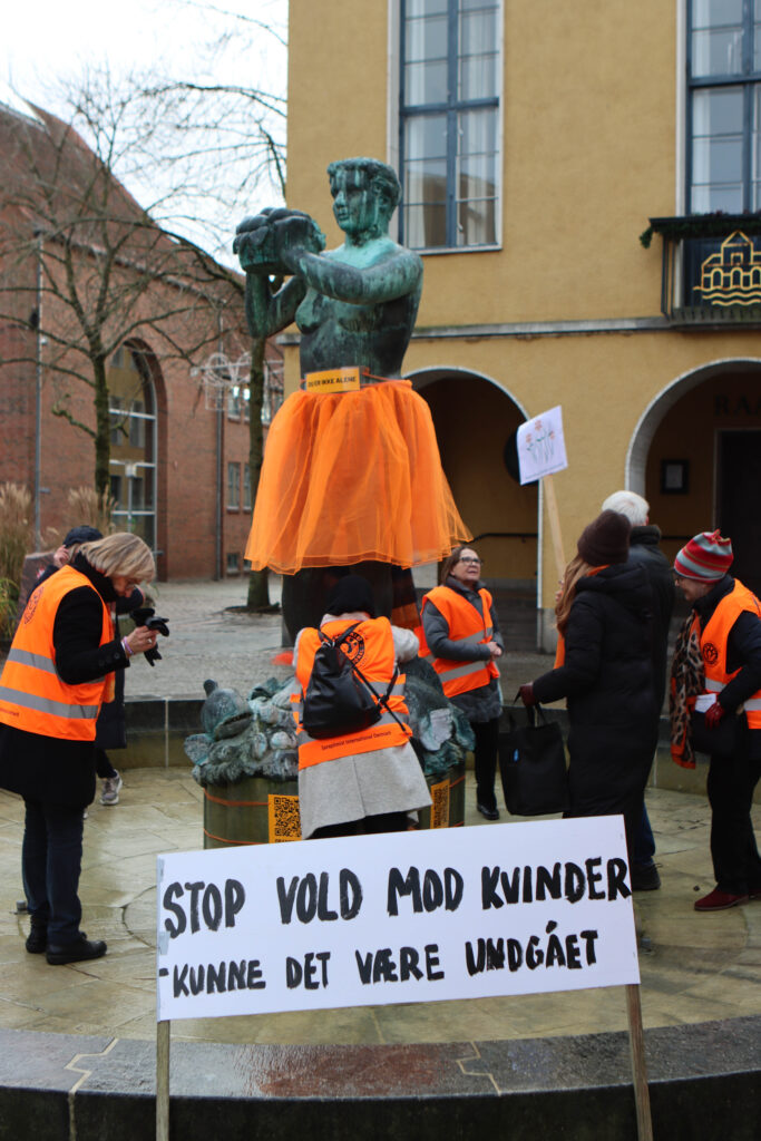 Stop vold mod kvinder: Foto: Ole Kæhler
