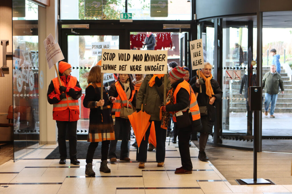 Stop vold mod kvinder: Foto: Ole Kæhler