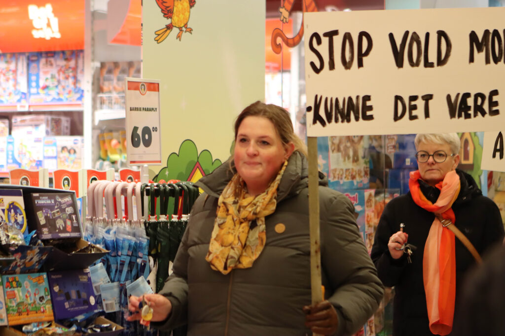 Stop vold mod kvinder: Foto: Ole Kæhler