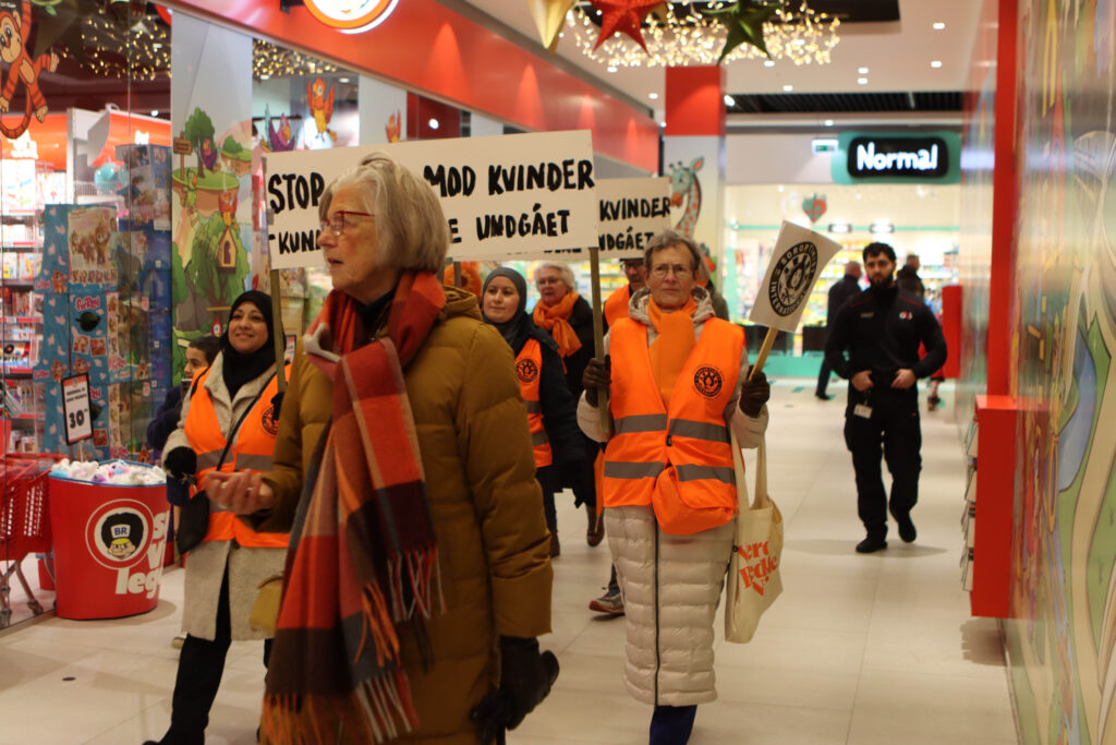 Stop vold mod kvinder: Foto: Ole Kæhler