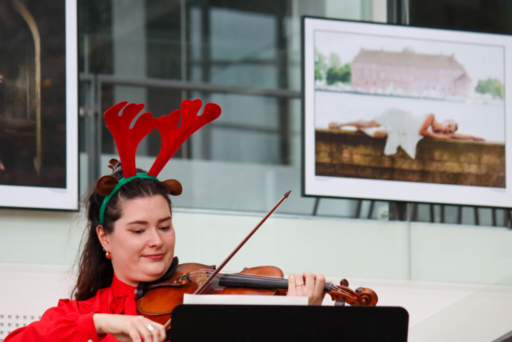 Julehygge og musik. Foto: Ole Kæhler