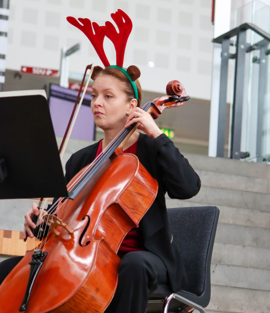 Julehygge og musik. Foto: Ole Kæhler