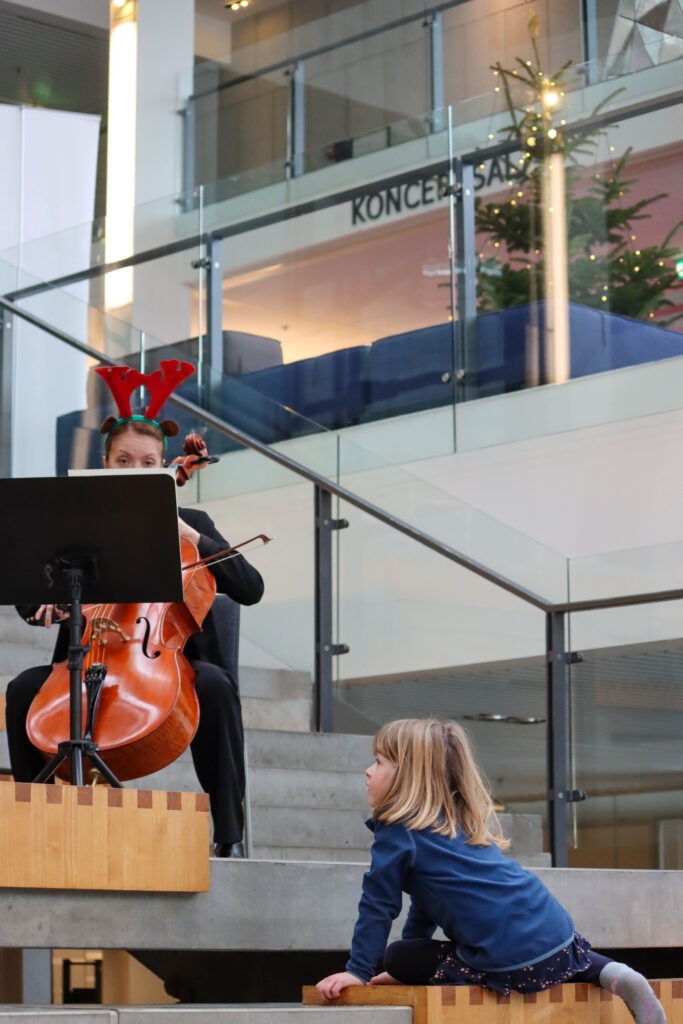 Julehygge og musik. Foto: Ole Kæhler