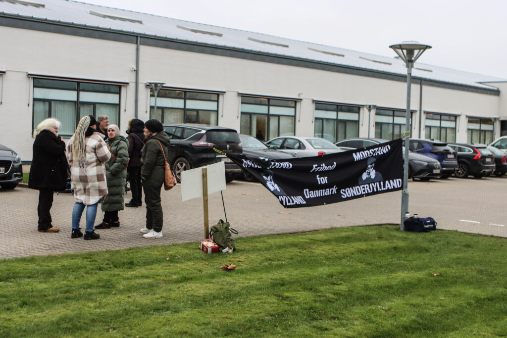 Demonstrantion. Foto: Ole Kæhler