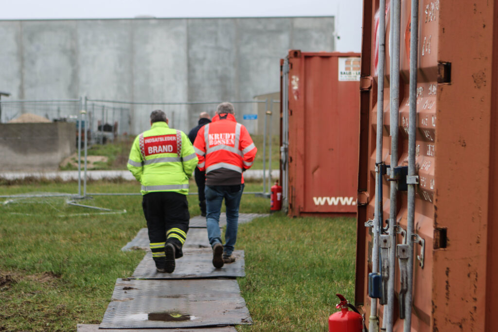 Sikkerhedskontrol. Foto: Ole Kæhler